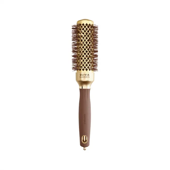 Olivia Garden Expert Blowout Shine Wavy Goud&Bruin 35