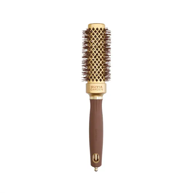 Olivia Garden Expert Blowout Straight Wavy Goud&Bruin 30