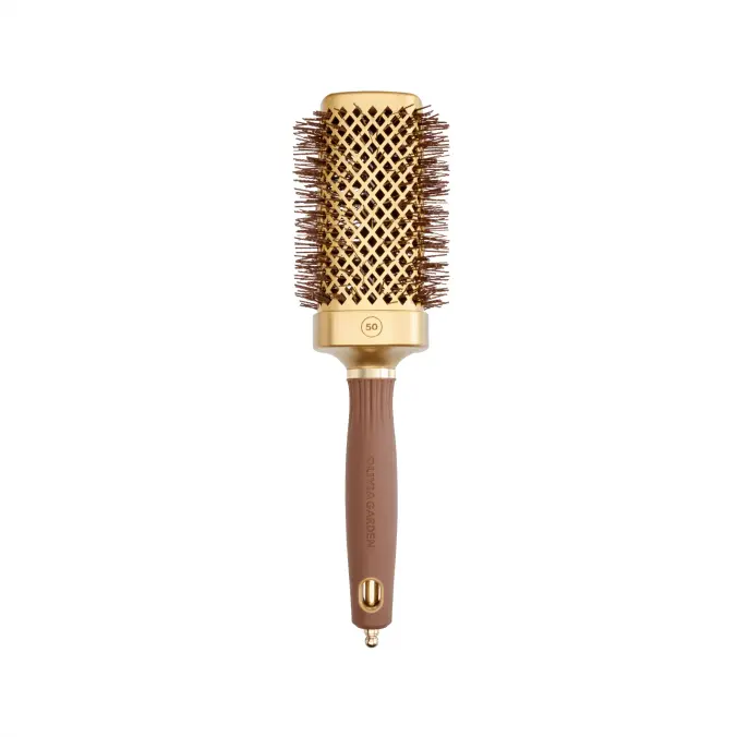 Olivia Garden Expert Blowout Straight Wavy Goud&Bruin 50