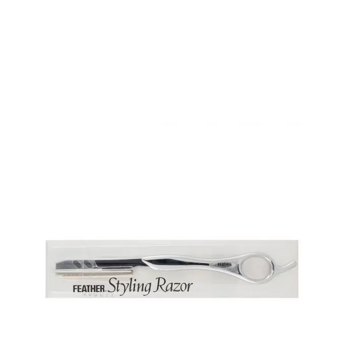 Feather Styling Razor Zilver