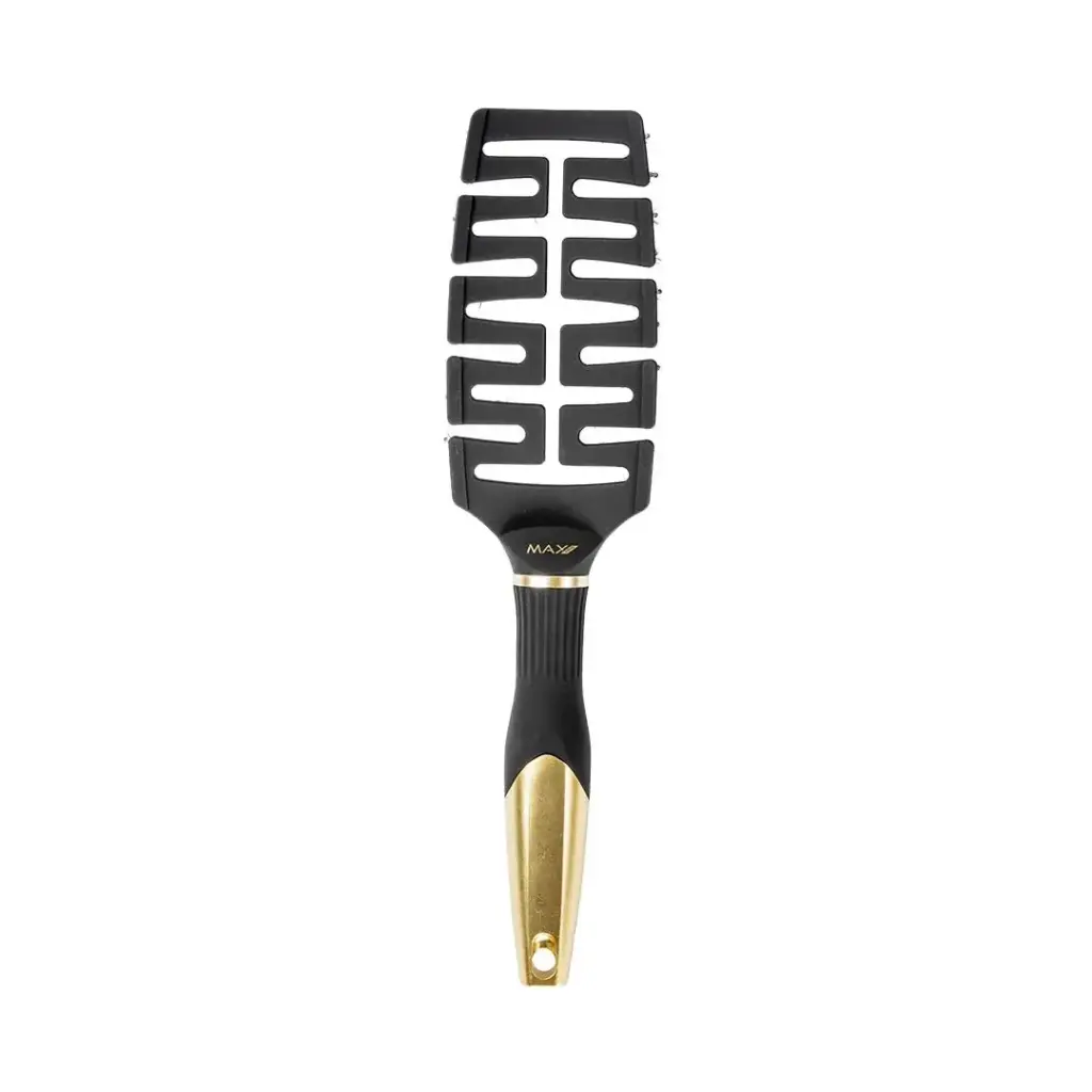 Max Pro Detangler Brush Gold