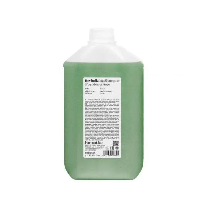 Back Bar Revitalizing Shampoo Natural Herbs 5L