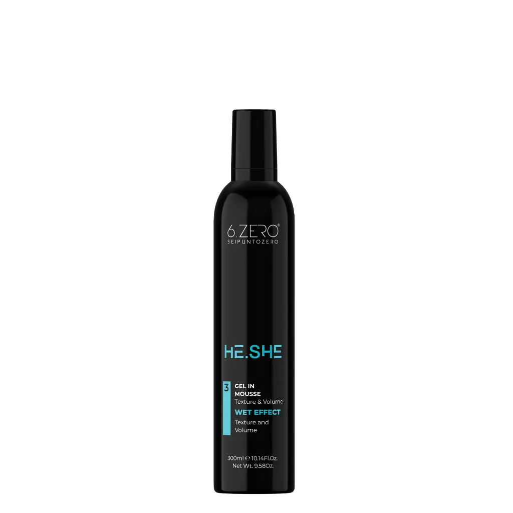 He.She 2 Gel In Mousse Wet Effect 300ml