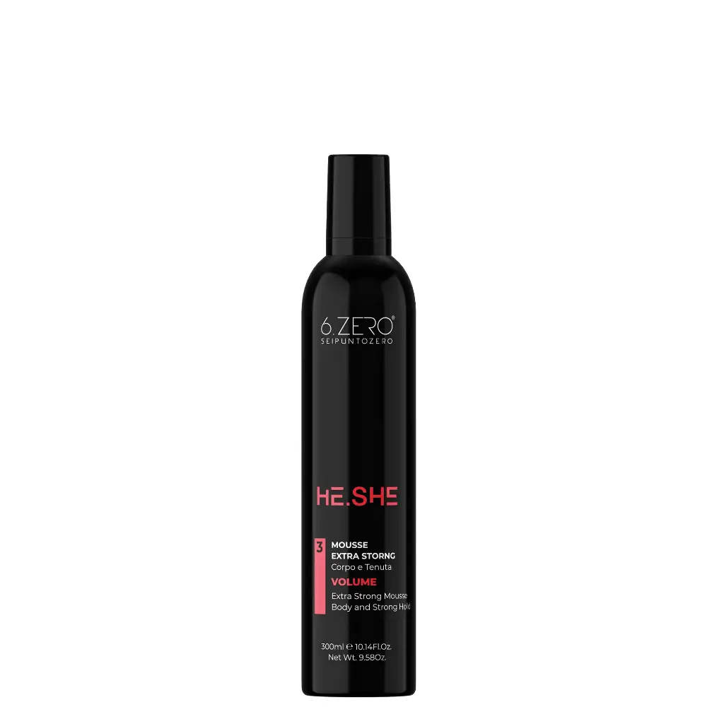 He.She 3 Mousse Extra Strong Volume 300ml