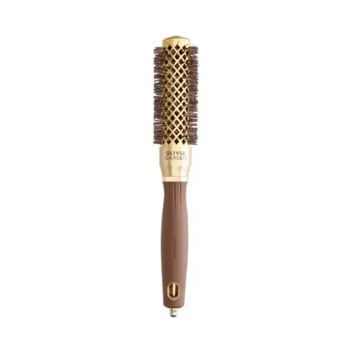 [202034] Olivia Garden Expert Blowout Shine Wavy Goud&Bruin 25