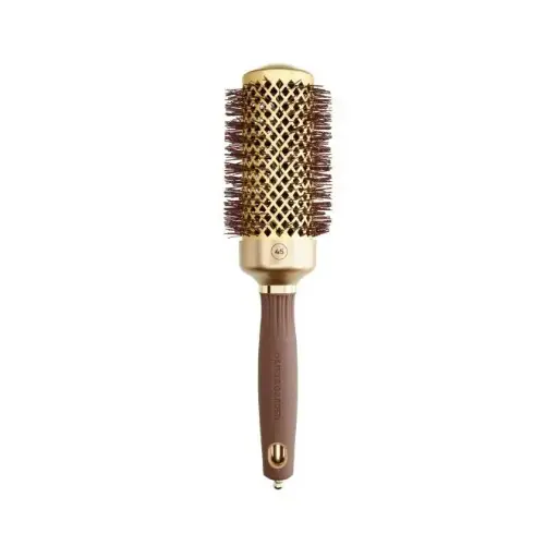 [202036] Olivia Garden Expert Blowout Shine Wavy Goud&Bruin 45