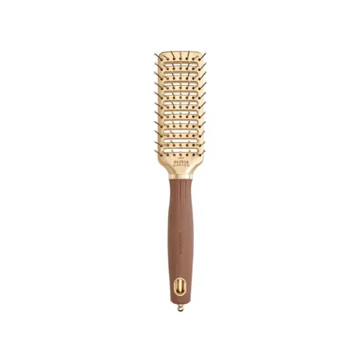 [202041] Olivia Garden Expert Style Vent Nylon Goud&Bruin