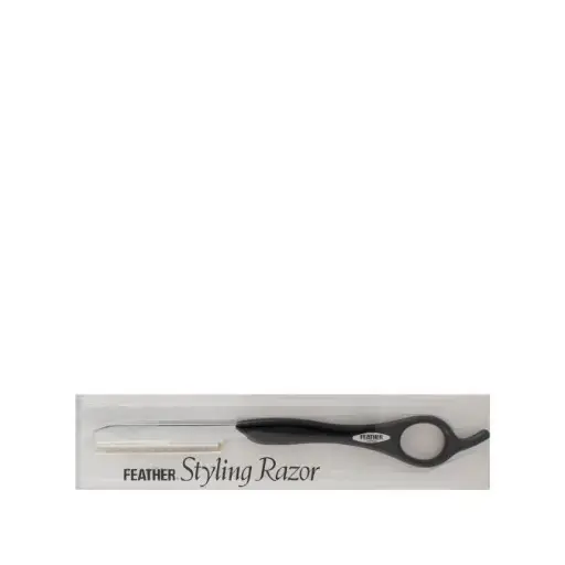 [216010] Feather Styling Razor Zwart