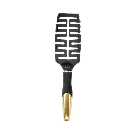 Max Pro Detangler Brush Gold