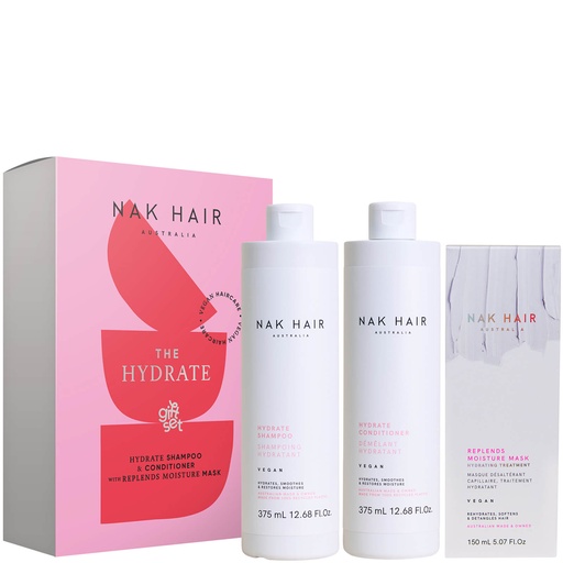 NAK HYDRATE TRIO gift set