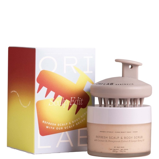 ORI Lab Holiday Refresh Scalp Scrub & Brush Duo