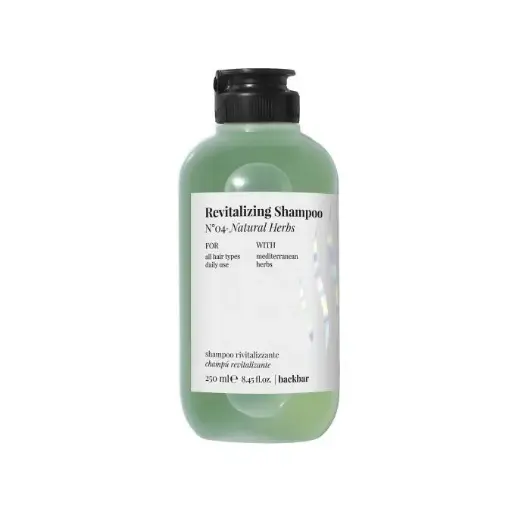 [103324] Back Bar Revitalizing Shampoo Natural Herbs 250ml