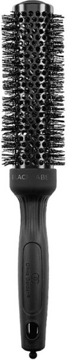 Olivia Garden Black Label Speed Wavy Bristles Round Hairbrush for a Faster Blowdry  35 Mm