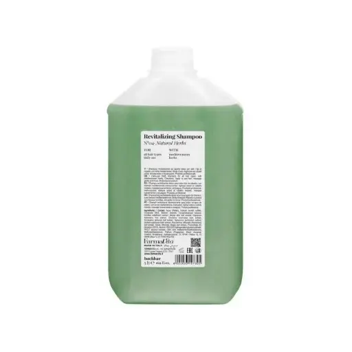 [103338] Back Bar Revitalizing Shampoo Natural Herbs 5L