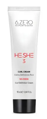[106308] He.She 3 Curl Cream No-Rinse 90ml